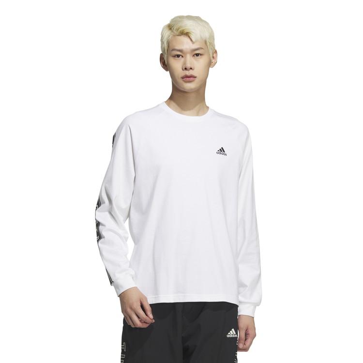 adidas 特価【adidas アディダス】M WORD LS Tシャツ ホワイト adidas 特価【adidas アディダス】M WORD LS Tシャツ ホワイト