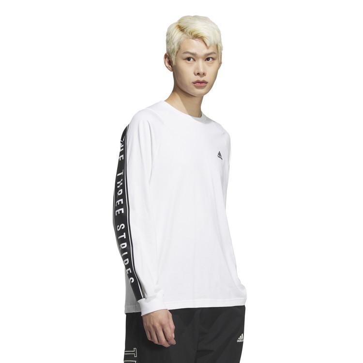 adidas 特価【adidas アディダス】M WORD LS Tシャツ ホワイト adidas 特価【adidas アディダス】M WORD LS Tシャツ ホワイト