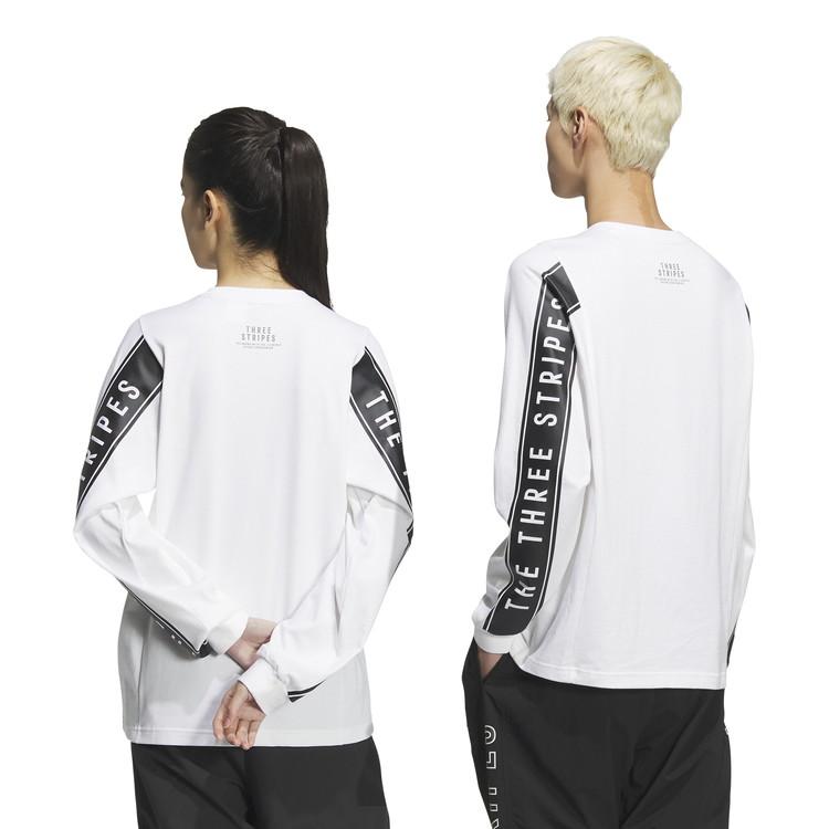 adidas 特価【adidas アディダス】M WORD LS Tシャツ ホワイト adidas 特価【adidas アディダス】M WORD LS Tシャツ ホワイト