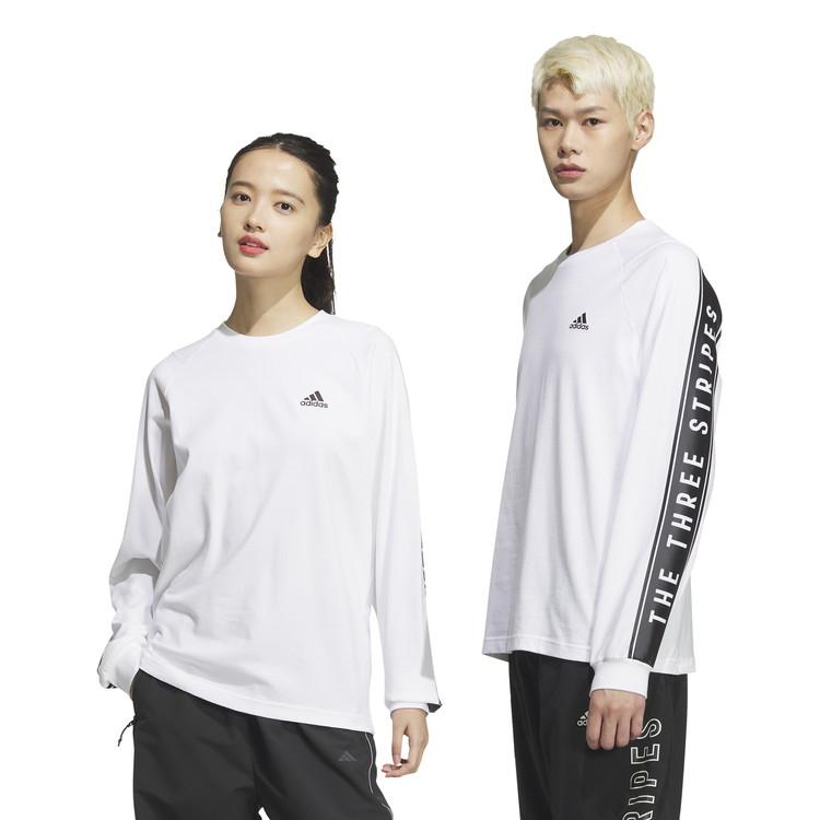 adidas 特価【adidas アディダス】M WORD LS Tシャツ ホワイト adidas 特価【adidas アディダス】M WORD LS Tシャツ ホワイト