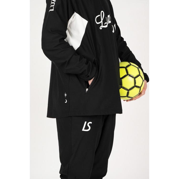 ルースイソンブラ 26SS 新作 LS DRY HALF ZIP Lサイズ 黒 ルースイソンブラ（LUZ e SOMBRA） LS LOGO DRY HALFZIP 26SS l1261012
