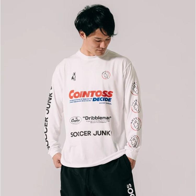 SoccerJunky（サッカージャンキー） L/S DRY TEE COINTOSS LTD 25AW