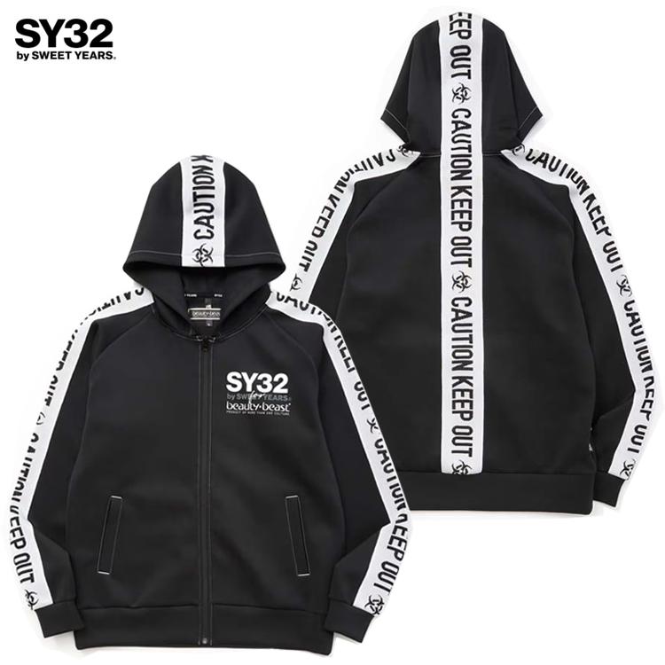 ゴルフ 美品 SY32 BY SWEETYEARS ジャンプスーツ 黒 L