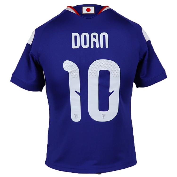 adidas サッカーシャツ M 青 GARI GARI KUN 10 adidas（アディダス） キッズ ＃10 堂安律 サッカー日本代表 2026