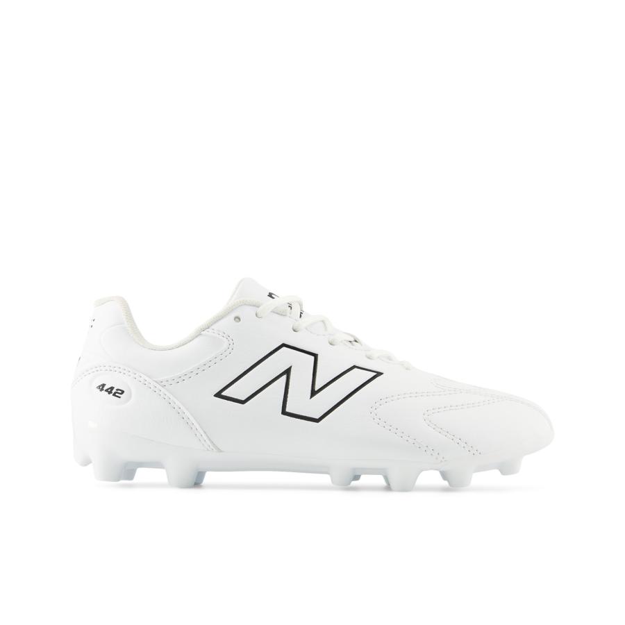 New Balance 442 ホワイト スパイクシューズ New Balance（ニューバランス） 442 TEAM JNR HG ホワイト y43h9rxw