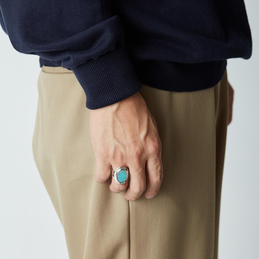 XOLO JEWELRY ショロ ジュエリー / Amulet with Turquoise Ring XOR075 