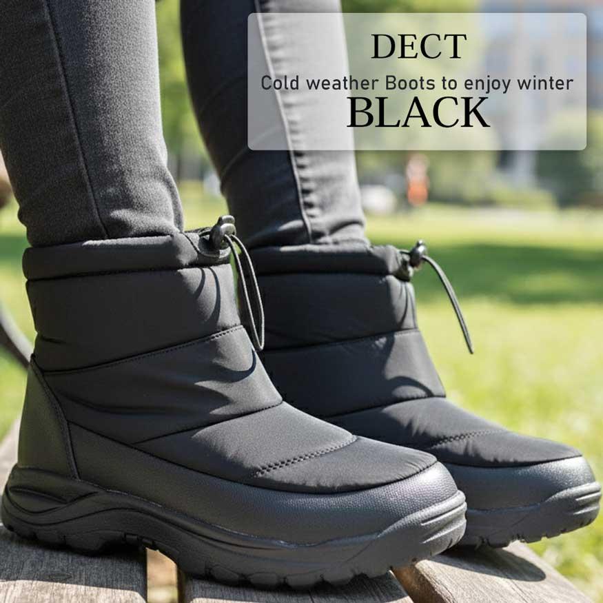 スノーブーツ スノーシューズ ブーツ メンズ レインブーツ ショート ミドル丈 雨靴 防水 防滑 撥水 防寒 軽量 厚底 DECT デクト ブランド |  | 12