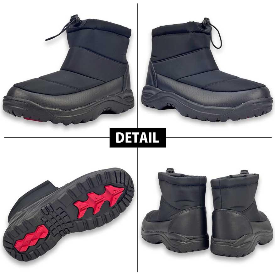 スノーブーツ スノーシューズ ブーツ メンズ レインブーツ ショート ミドル丈 雨靴 防水 防滑 撥水 防寒 軽量 厚底 DECT デクト ブランド |  | 08