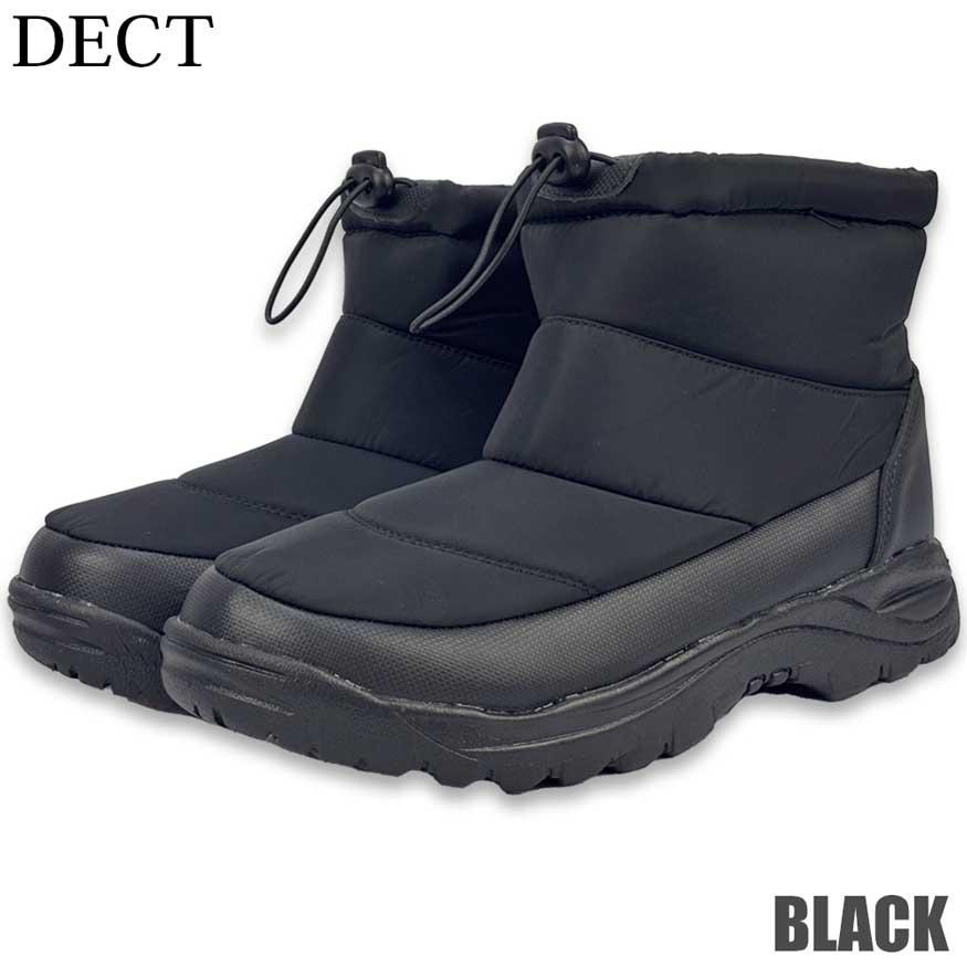 スノーブーツ スノーシューズ ブーツ メンズ レインブーツ ショート ミドル丈 雨靴 防水 防滑 撥水 防寒 軽量 厚底 DECT デクト ブランド |  | 10