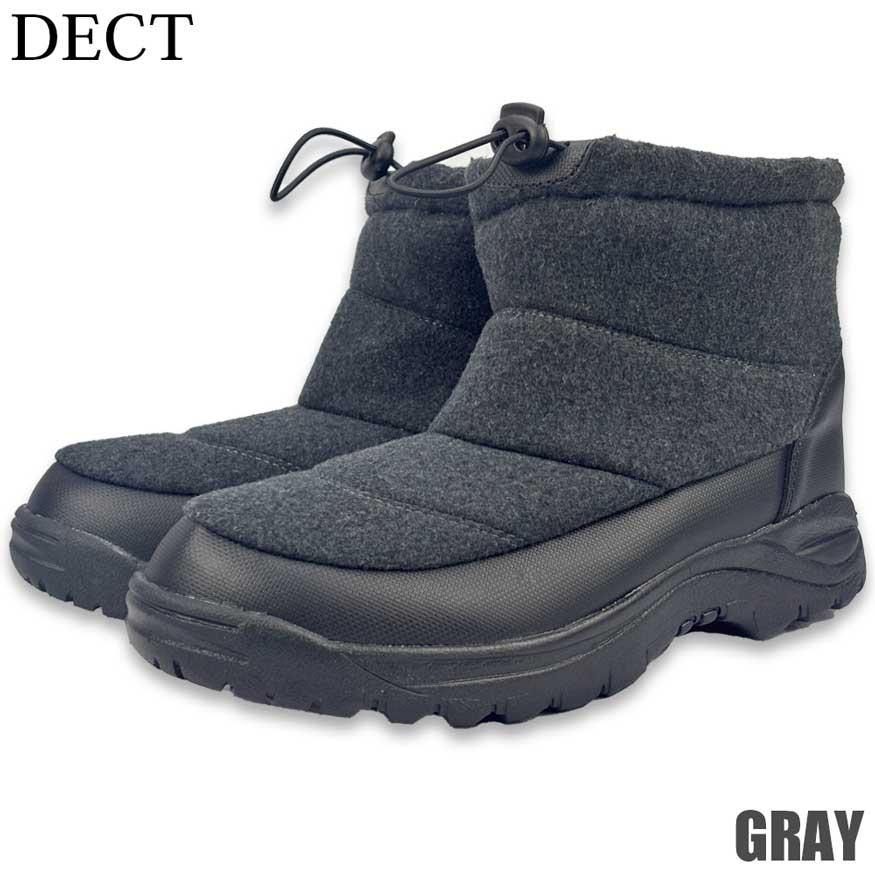 スノーブーツ スノーシューズ ブーツ メンズ レインブーツ ショート ミドル丈 雨靴 防水 防滑 撥水 防寒 軽量 厚底 DECT デクト ブランド |  | 11