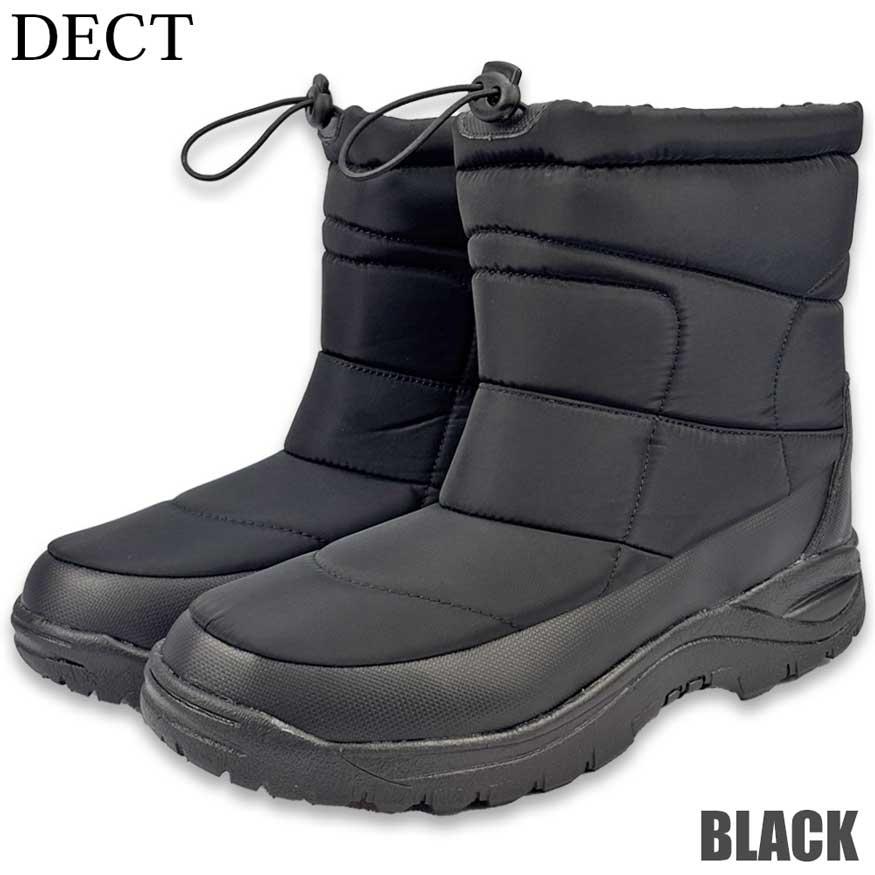 スノーブーツ スノーシューズ ブーツ メンズ レインブーツ ショート ミドル丈 雨靴 防水 防滑 撥水 防寒 軽量 厚底 DECT デクト ブランド |  | 12