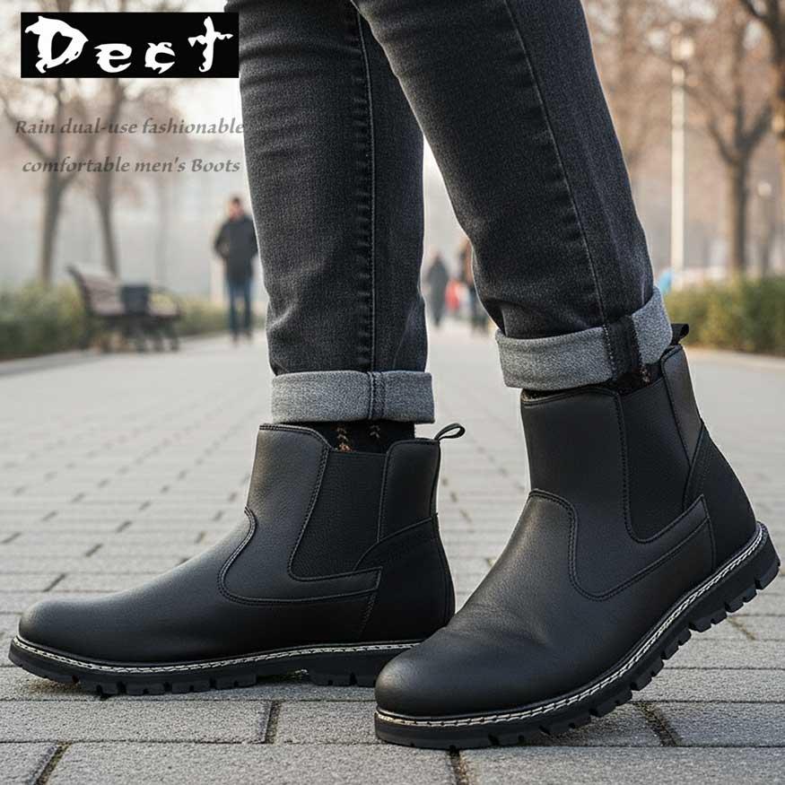 ブーツ メンズ レインブーツ スノーブーツ サイドゴアブーツ