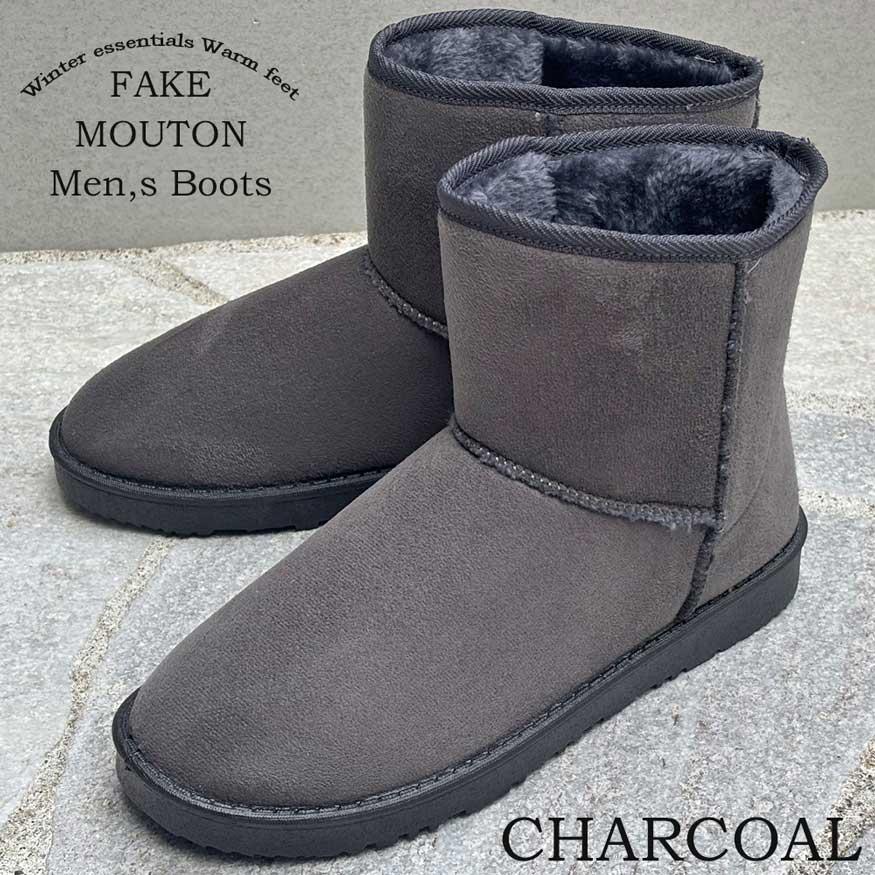 ムートンブーツ メンズ メンズブーツ ショートブーツ 防寒 裏起毛 厚底 DECT デクト ブランド |  | 17