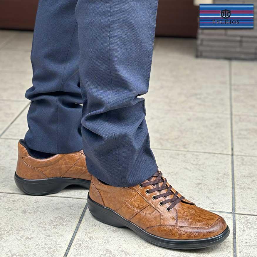 ウォーキングシューズ スニーカー スリッポン ビジネスシューズ メンズ 防水 4e 幅広 甲高 軽量 黒 |  | 14