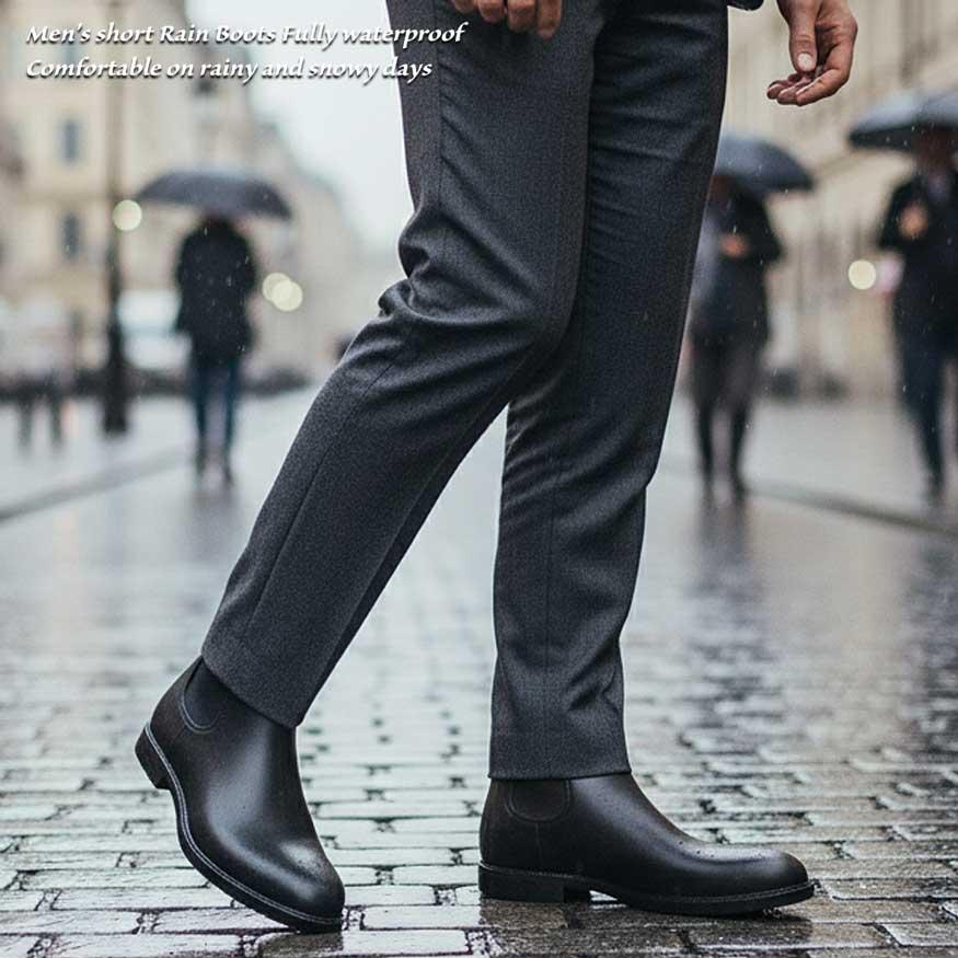 完全防水 レインブーツ レインシューズ メンズ 長靴 防水 防滑