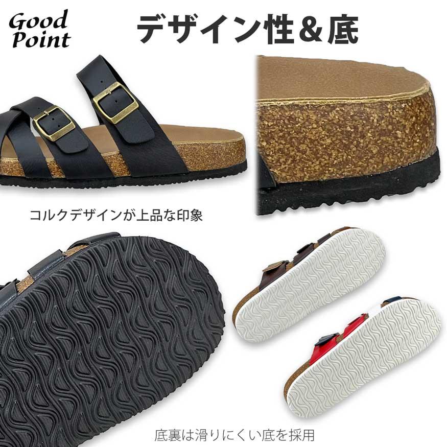 サンダル メンズ サボサンダル コンフォートサンダル フッドベッドサンダル スリッポン かかとなし 厚底 軽量 屈曲性 DECT デクトブランド |  | 08