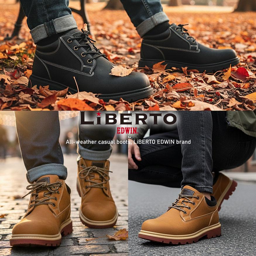 爆買 ブーツ イエローブーツ レインブーツ スニーカー スノーシューズ ショートブーツ メンズ 防水 防滑 雨 雨靴 28cm迄 edwin ブランド おしゃれ | EDWIN | 17