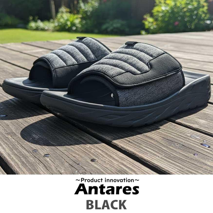 サンダル メンズ 厚底 スニーカー サボサンダル コンフォートサンダル スライドサンダル かかとなし 軽量 幅広 甲高 Antares ブランド |  | 10