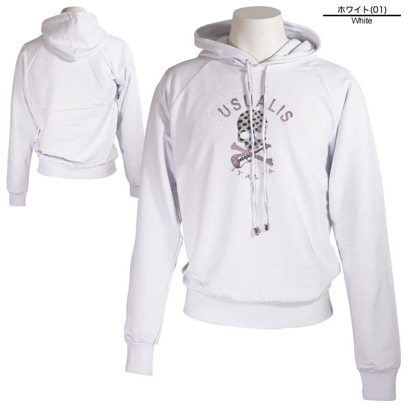USUALIS セール 50%OFF ウザリス 長袖 パーカー メンズ 秋冬 フード  