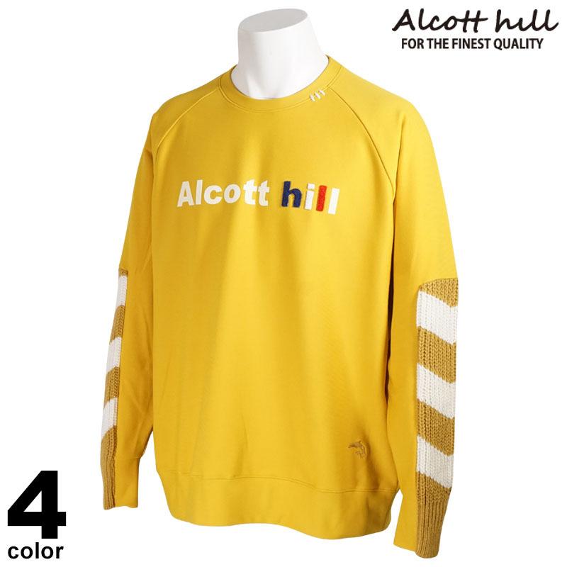 ALCOTT HILL 長袖 トレーナー メンズ Mサイズ 全ての womeninfashion.com