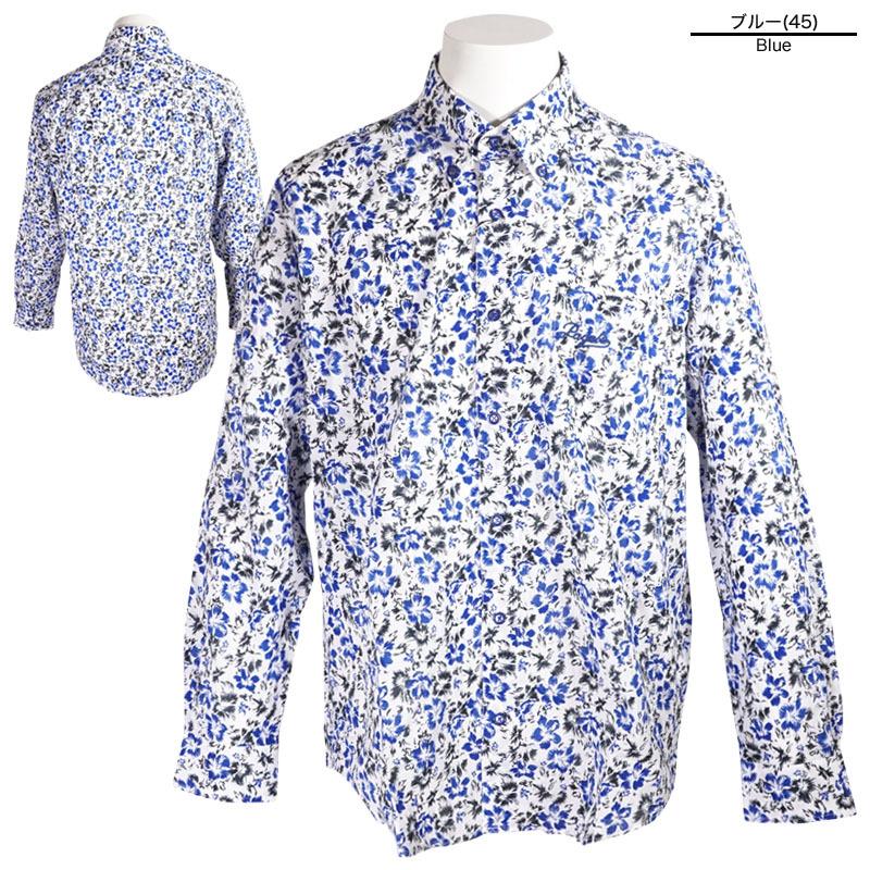 高品質の人気 ボタンダウン 総柄 22春夏 メンズ カジュアルシャツ 長袖 パジェロ Pagelo ハイビスカス 21 1104 07 ロゴ 長袖 サイズ Ll Hakosyo Com
