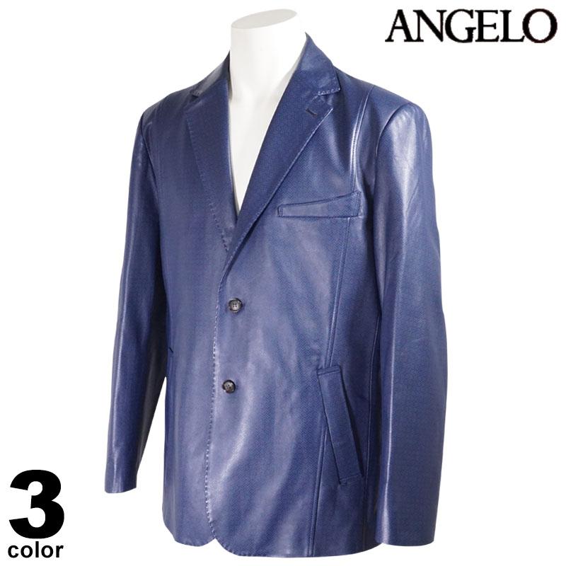 セール 30%OFF ANGELO アンジェロ 革ジャケット メンズ 2022秋冬 