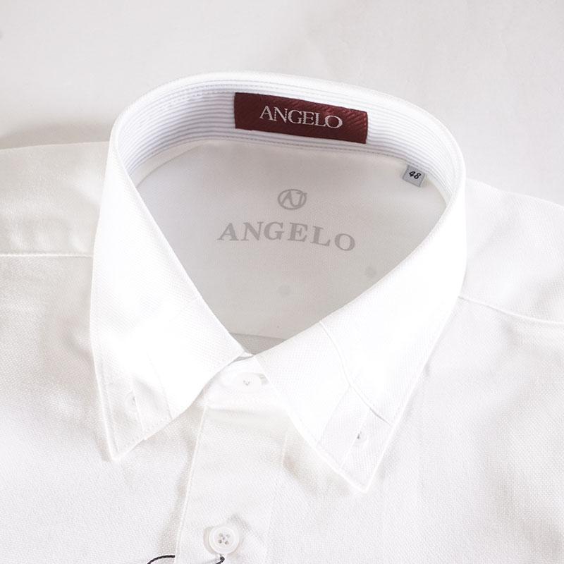 セール 30%OFF ANGELO アンジェロ 長袖 カジュアルシャツ メンズ 春夏 