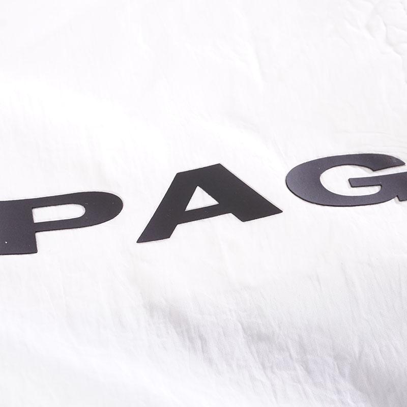 セール限定商品 PAGELO パジェロ ナイロンブルゾン メンズ 2023春夏 フード無し スポーティー スポーツ ロゴ 31-3110-07n