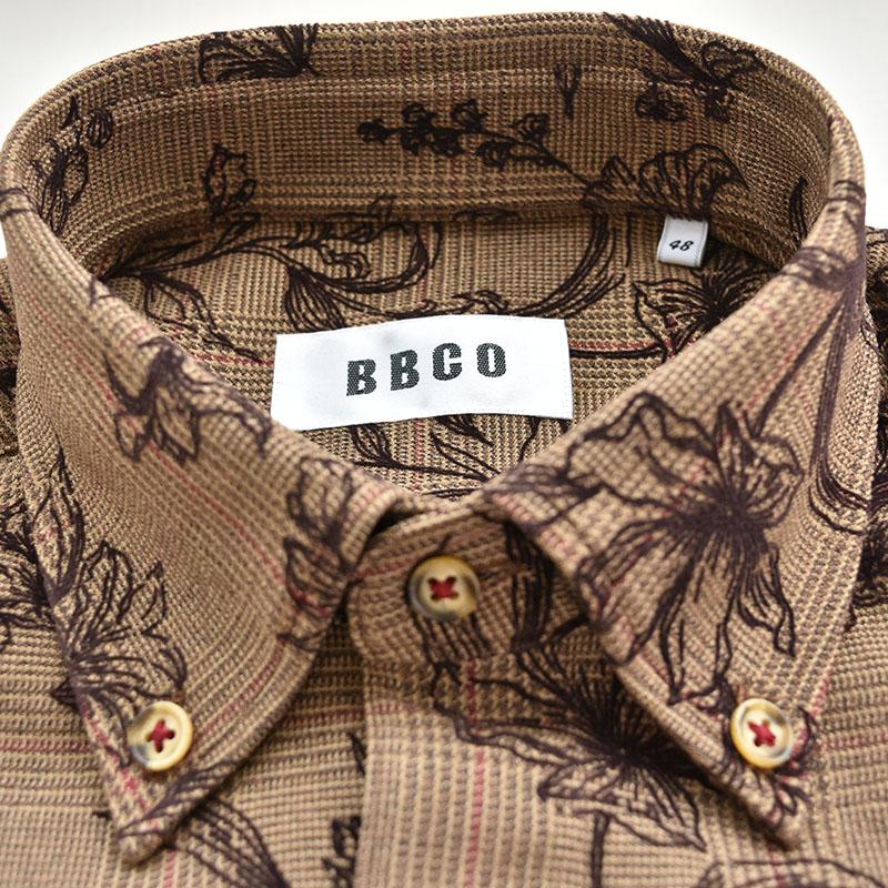 ANGELO セール 30%OFF BBCO ビビコ 長袖 カジュアルシャツ メンズ 秋冬 