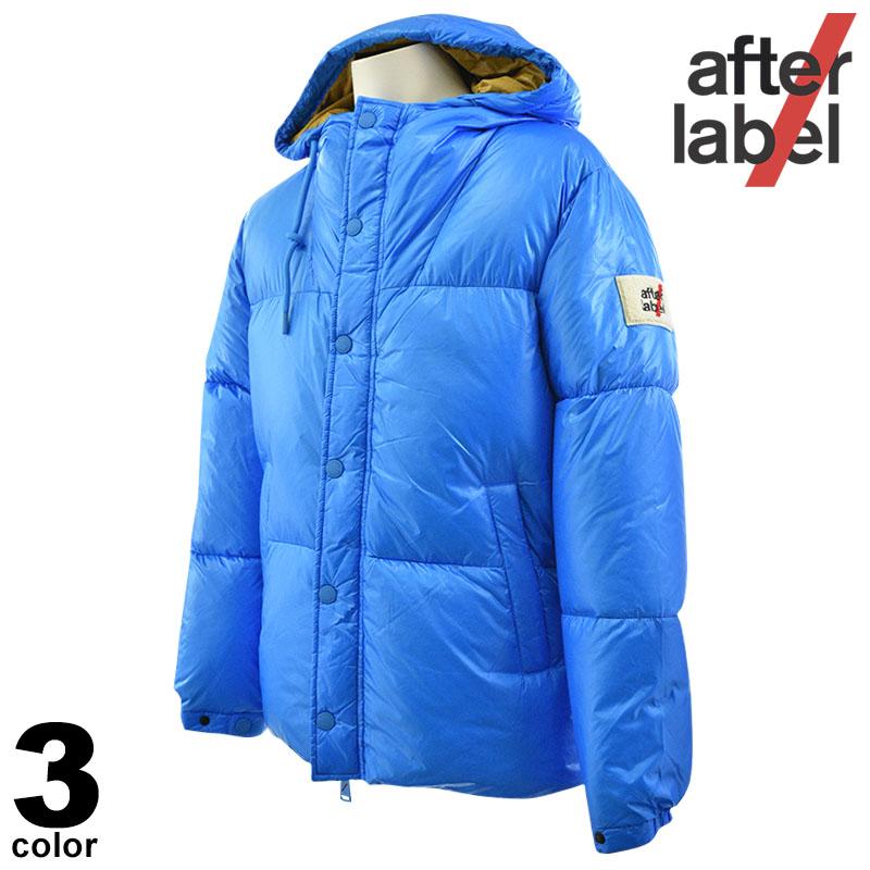 After label アフターラベル ダウンジャケット メンズ 秋冬 防寒 