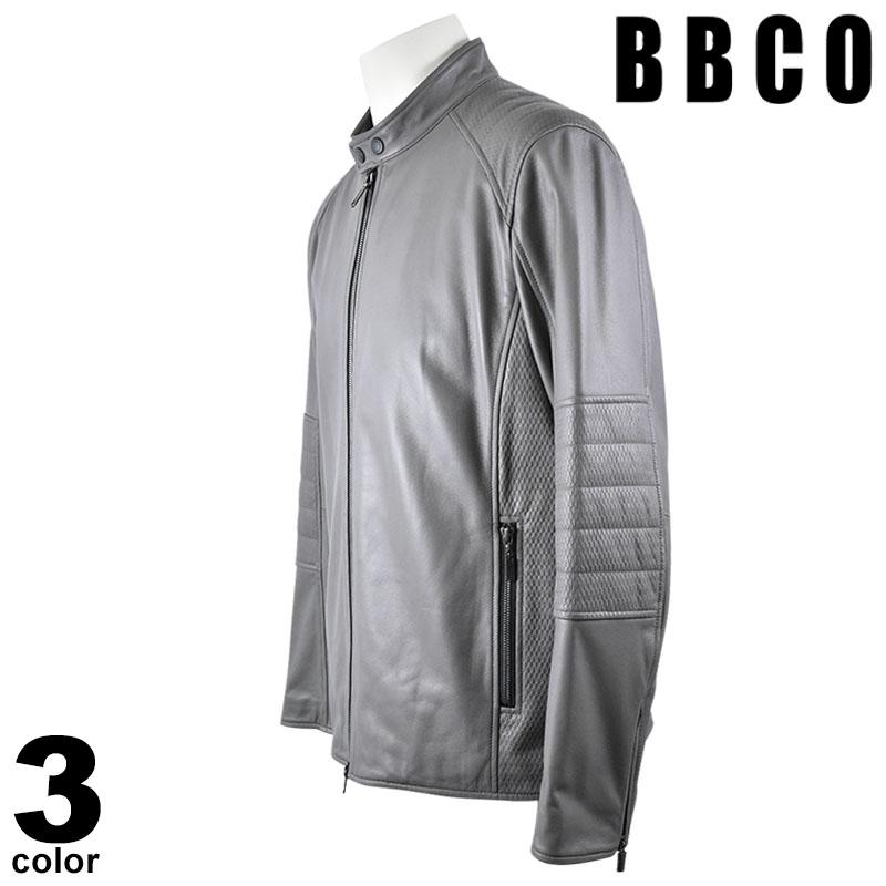 セール 30%OFF BBCO ビビコ レザージャケット メンズ 秋冬 羊革 