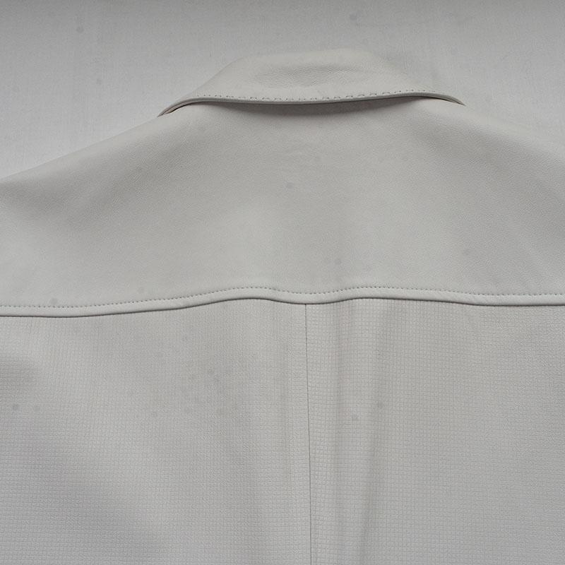 その他ブランド / ANGELO/ジャケット/46/山羊革/WHT/無地/35-4010-04 セール 30%OFF ANGELO アンジェロ レザージャケット メンズ 秋冬 羊革