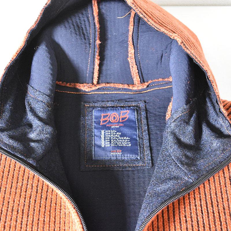 BOB セール 30%OFF ボブ ブルゾン メンズ 秋冬 防寒 ジップアップ 