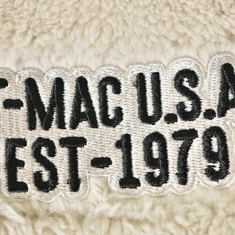 大阪正規 T-MAC ティーマック もこもこベスト レディース 秋冬 ジップアップ ゴルフ インポート ロゴ 38-3581-62