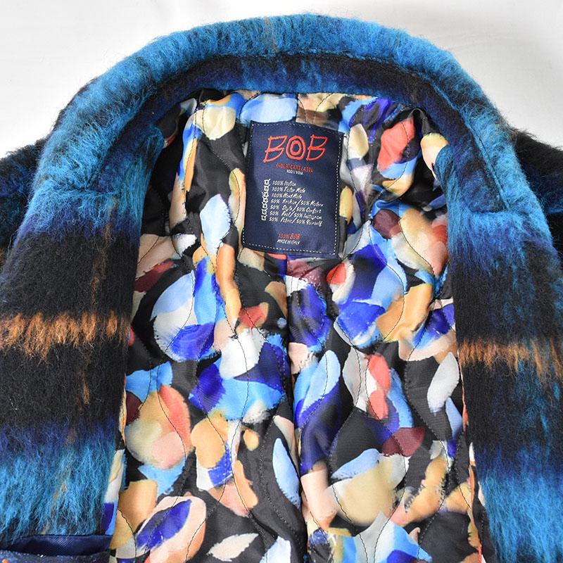 BOB ボブ テーラードジャケット メンズ イタリア製 チェック柄 38-4102-59.jpg