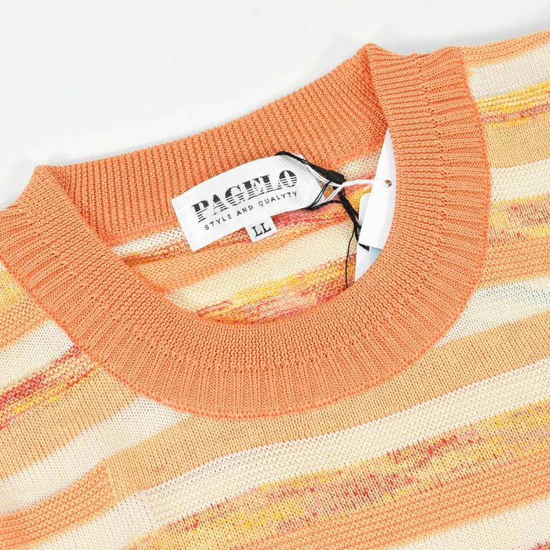 ANGELO セール 60%OFF パジェロ PAGELO サマーニット メンズ 春夏  