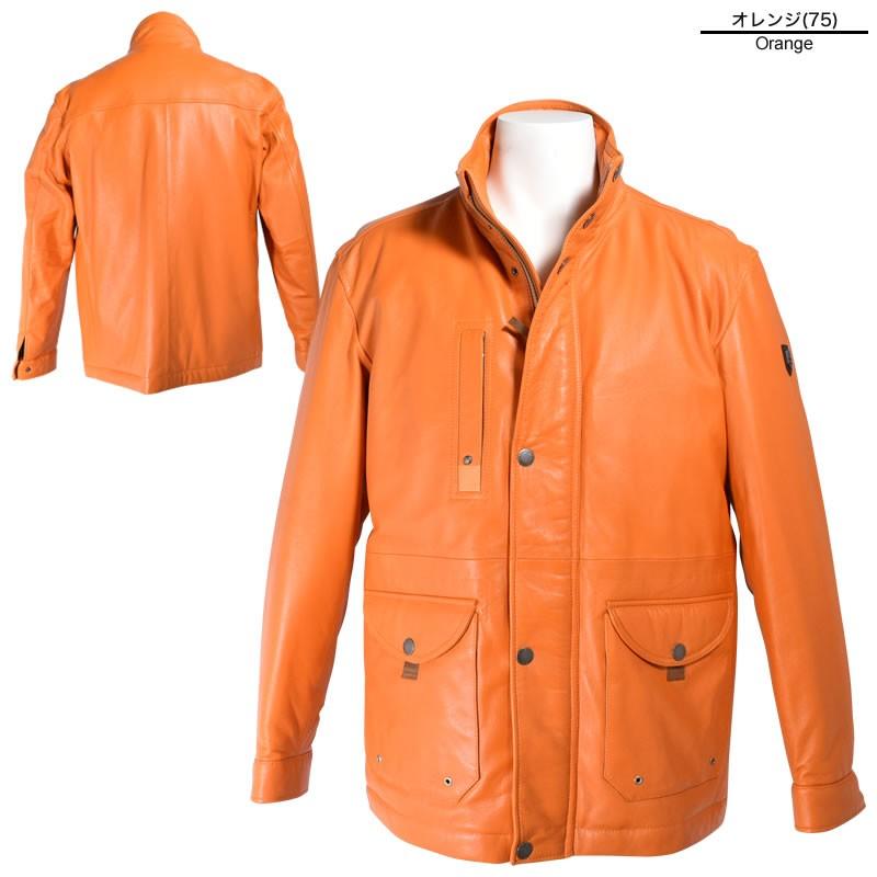 PAGETLO オレンジ レザージャケット Lサイズ 限定版