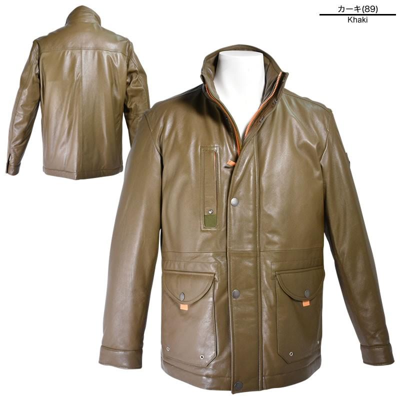 ポルシェ レザージャケット XXXL PAGELO パジェロ 革ジャケット メンズ 秋冬 ポケット ファスナー付き