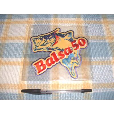 SAURUS/ザウルス！Balsa50/ジャンピングバスのワッペン（大3） : レア