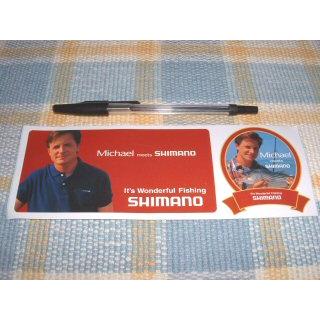 Shimano/シマノ！マイケル・J・フォックス1992年頃のシート