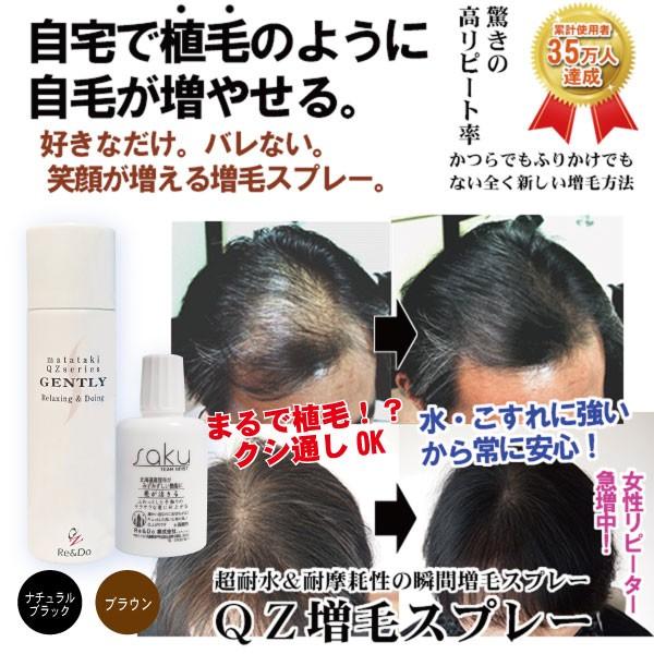 摩擦に強くてクシも通せる ｑｚ増毛スプレーお試しセットg 薄毛隠し 女性 円形脱毛 出産後 髪 抜け毛 自然な仕上がり 増毛ふりかけとは異なる増毛法 Mqz 021dm リアンドゥ 通販 Yahoo ショッピング