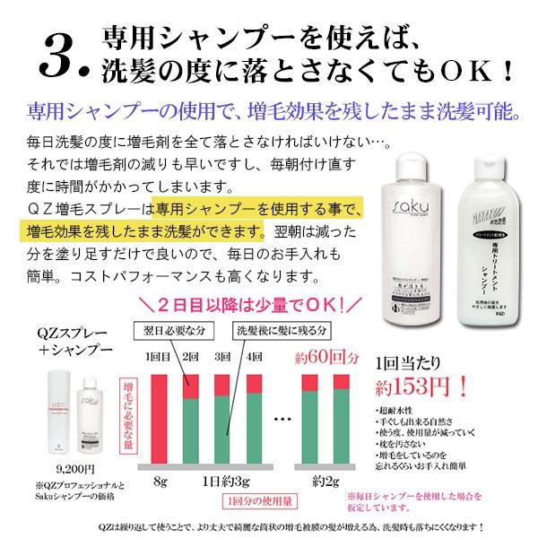 超耐水増毛スプレー「ＱＺタイムマシンセット」薄毛隠し 生え際メイク 白髪染め 円形脱毛症 女性 ふりかけ(増毛シート)やかつらとは異なる新しい増毛方法 |  | 05