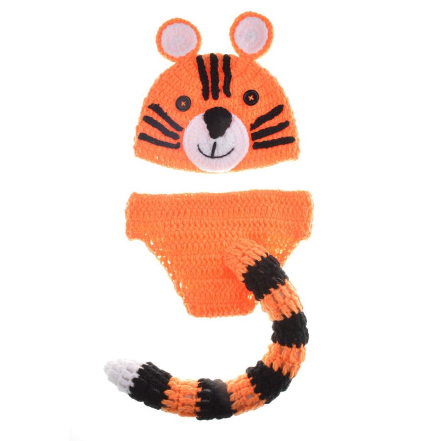 ニューボーンフォト トラ 虎 寅 とら コスチューム 22年 赤ちゃん コスプレ 訳あり商品 着ぐるみ ベビー 帽子 干支 ベビー服