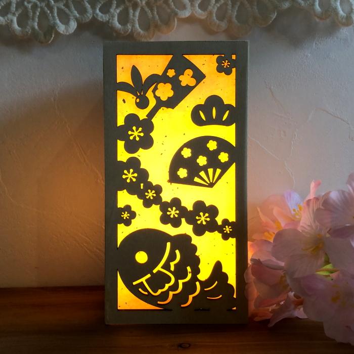 お名前ランプカバー*桃の節句*　ぼんぼり 初節句 ひな祭り お名前ランプカバー*桃の節句* 名入れ ぼんぼり 初節句 ひな祭り