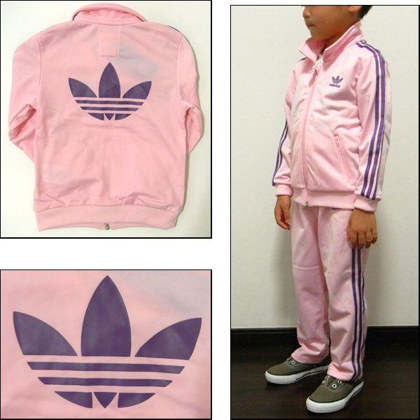 アディダス/adidas/ジャージ上下/キッズ/originals/オリジナルス/ベビー/子供/FIRE BIRD TRACK SUIT/ピンク/ファイヤーバード/セットアップ/X51447｜reason｜04