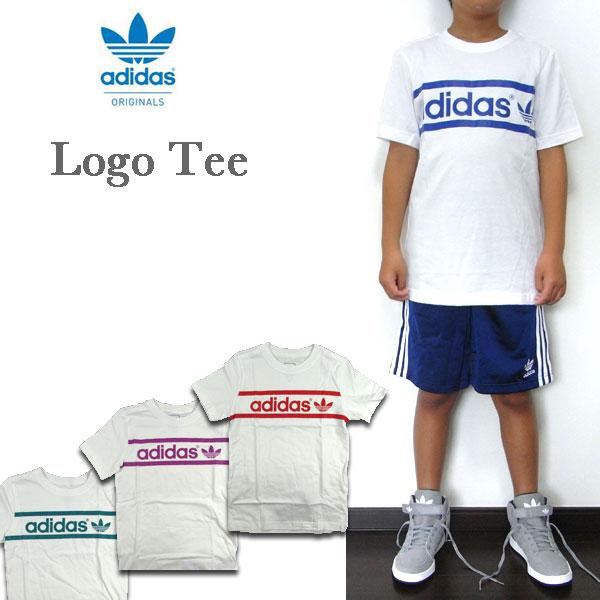 アディダス Tシャツ キッズ Adidas ロゴ ジュニア Jr Heritage Logo Adk 053 Reason 通販 Yahoo ショッピング
