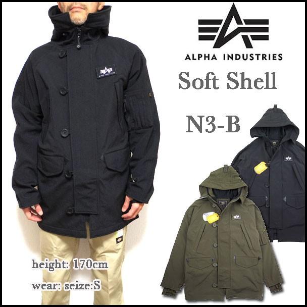 Alpha Industries アルファ ジャケット メンズ ALPHA N-3B SOFT Alpha Industries アルファ ジャケット メンズ ALPHA N-3B SOFT