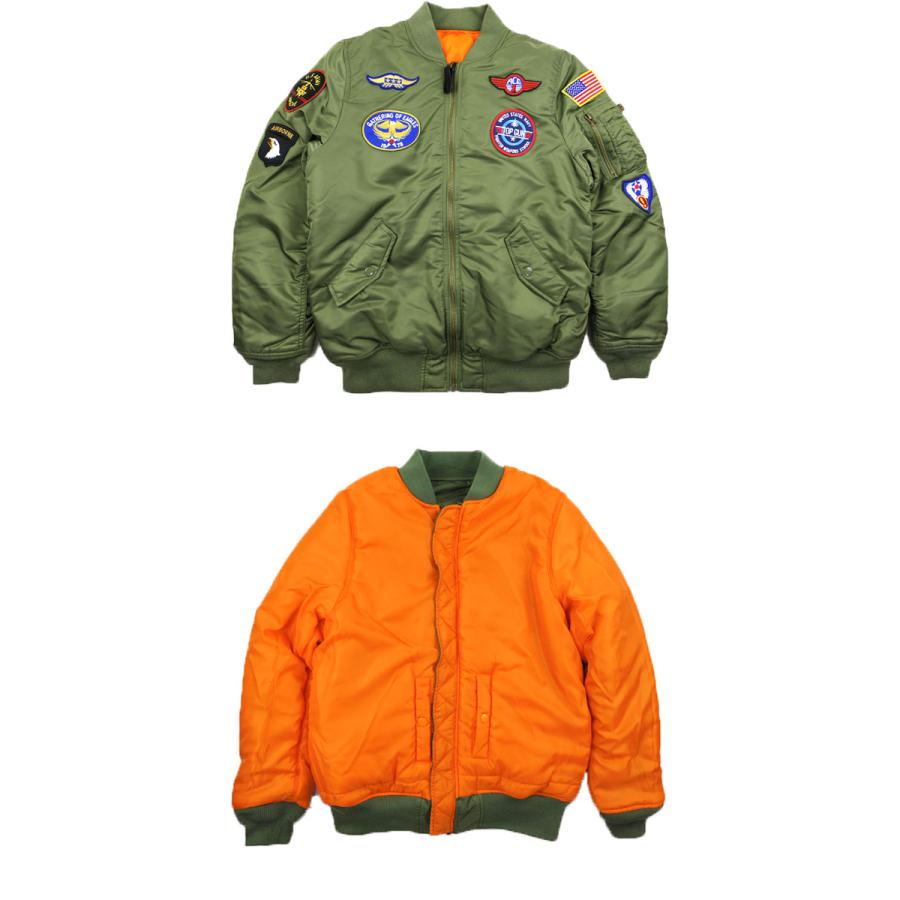 Alpha Industries アルファ キッズ MA-1 フライトジャケット Alpha Industries アルファ キッズ MA-1 フライトジャケット