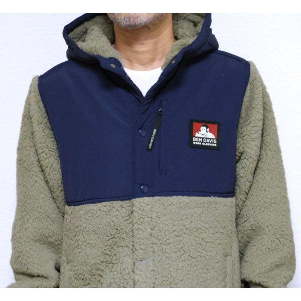 ベンデイビス ボアジャケット パーカー メンズ レディース Ben Davis Soft Boa Jacket 新作 Bn 002 Reason 通販 Yahoo ショッピング