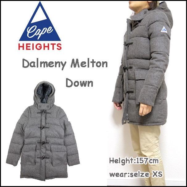 ケープハイツ レディース ダッフルダウンコート DALMENY MELTON : cap